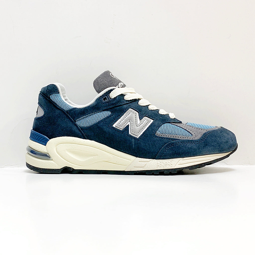 NEW BALANCE M990TB2 TEDDY SANTIS NAVY MEN MADE IN USA M990V2  