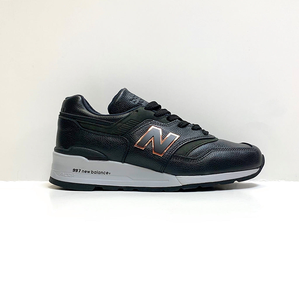 Sneaker New Balance Horween 997 NEW BALANCE M997PAF BLACK GREY