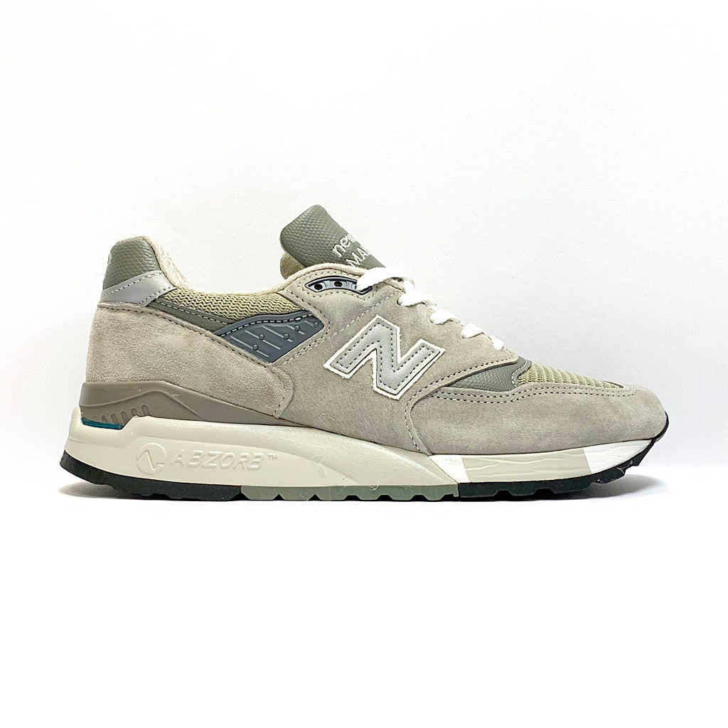 NEW BALANCE M998 GREY WHITE ORIGINAL MADE IN USA Poopoo online store