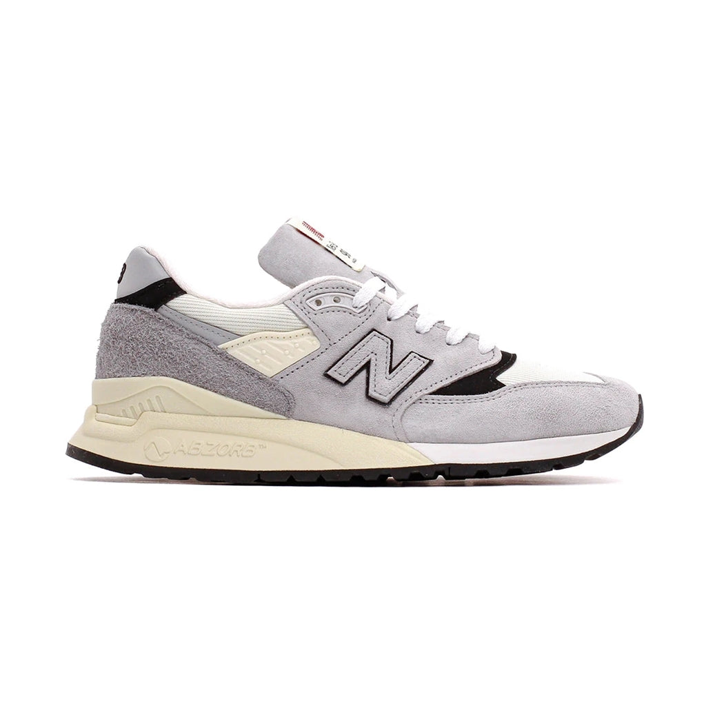 靴 New Balance U998BL made in U.S.A 30cm New Balance 998 NB Made In USA Black Silver Sneakers U998BL