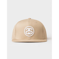 STUSSY SS-LINK SP17 SNAPBACK CAP KHAKI 131695