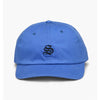 STUSSY BIO WASHED COTTON LOW CAP BLUE 131713