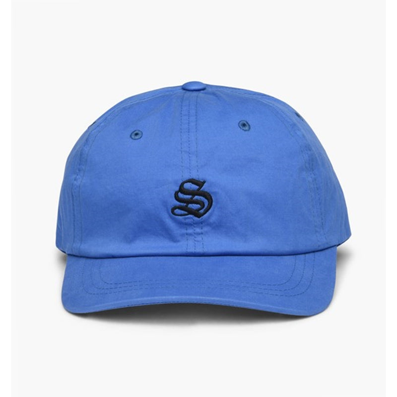 STUSSY BIO WASHED COTTON LOW CAP BLUE 131713