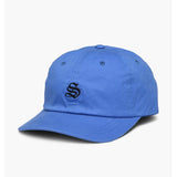 STUSSY BIO WASHED COTTON LOW CAP BLUE 131713