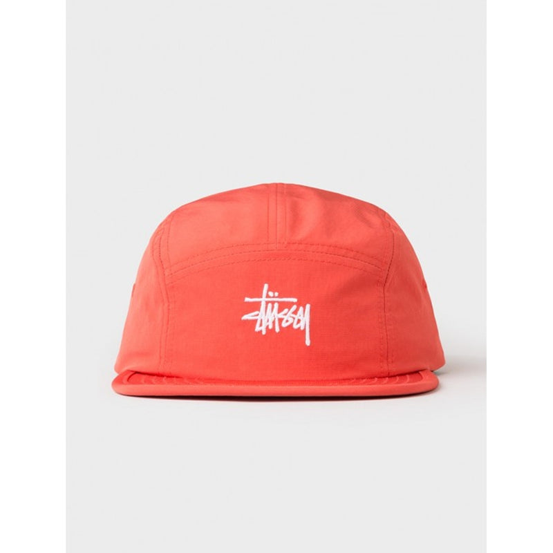 STUSSY MICRO RIPSTOP CAMP CAP RED 132834