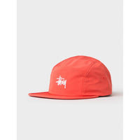 STUSSY MICRO RIPSTOP CAMP CAP RED 132834