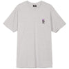 STUSSY CROWN ROYAL TEE GREY HEATHER 1904183