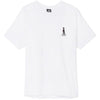 STUSSY RAGGAMON TEE WHITE 1904191