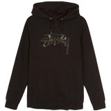 STUSSY CAMO STOCK HOOD BLACK 2921675