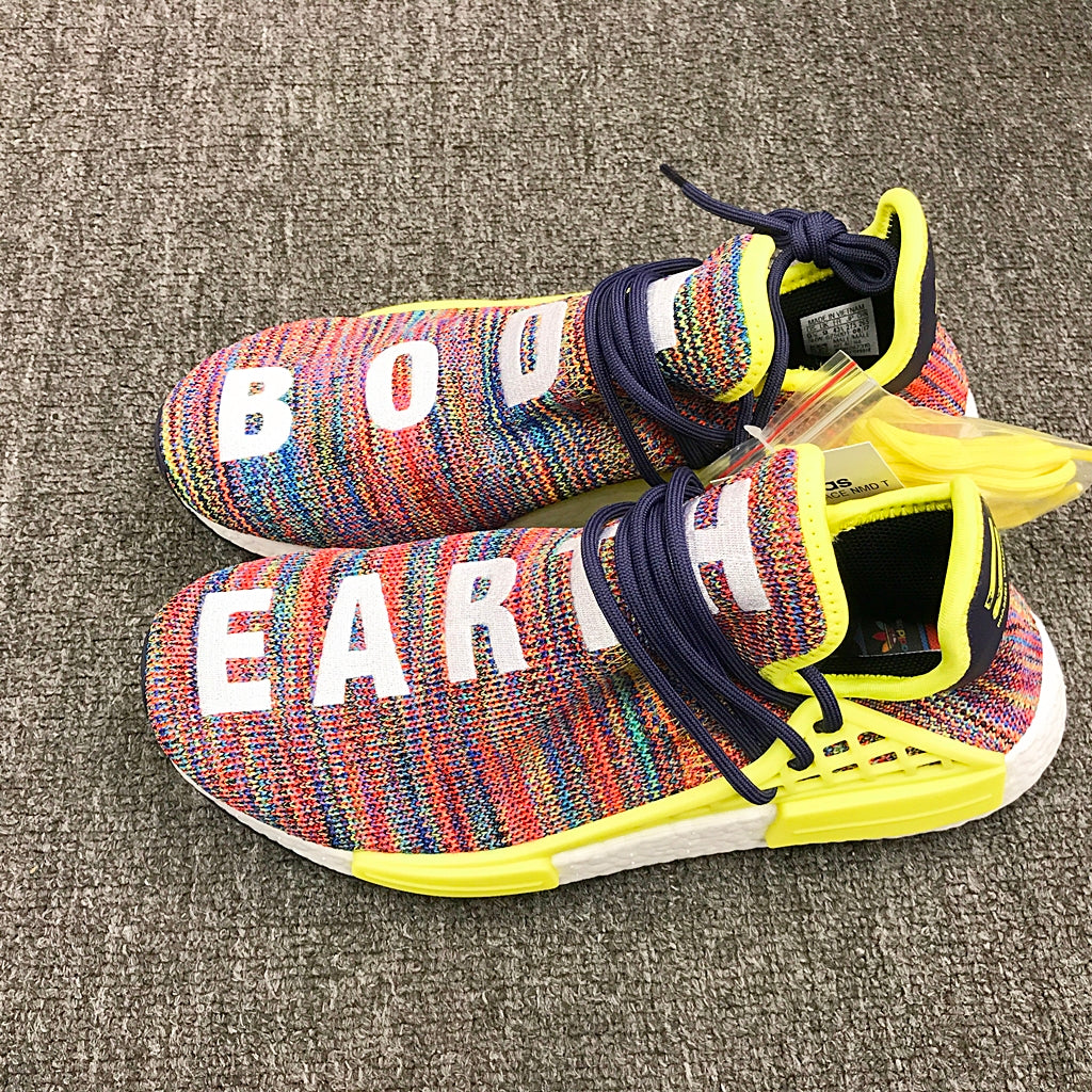 Adidas Human Race NMD Pharrell Multi-Color Size 9. AC7360