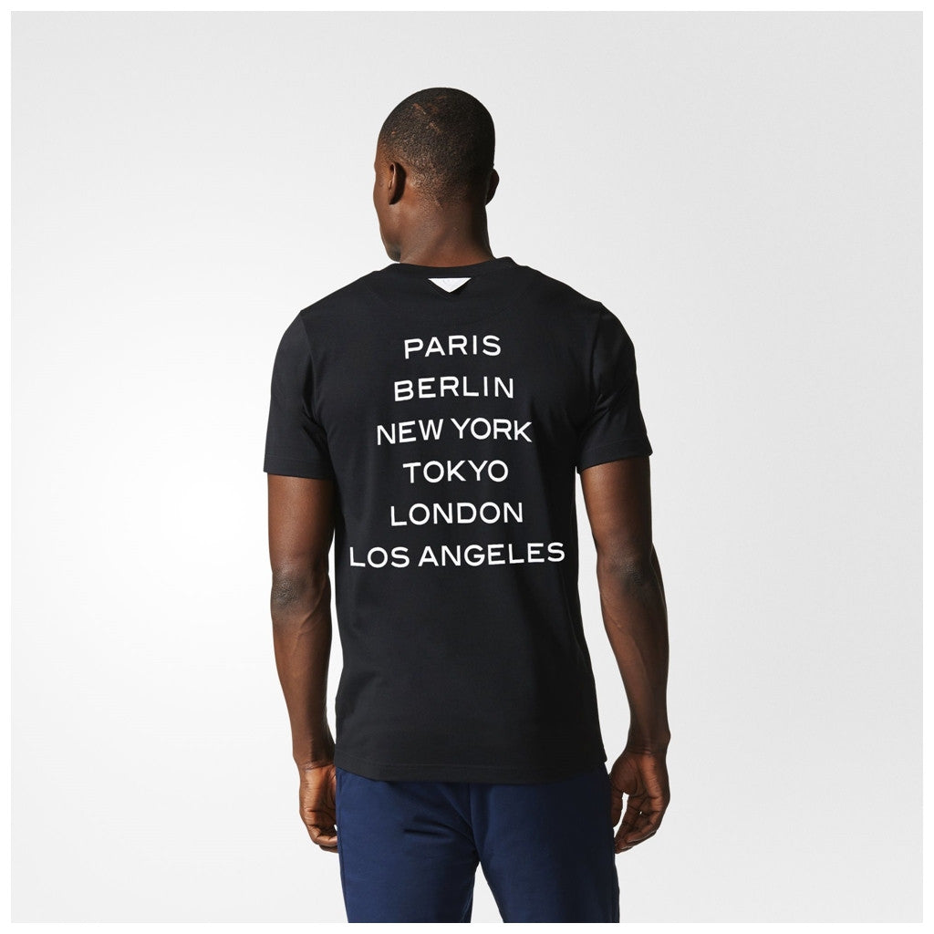 Adidas white best sale mountaineering t shirt