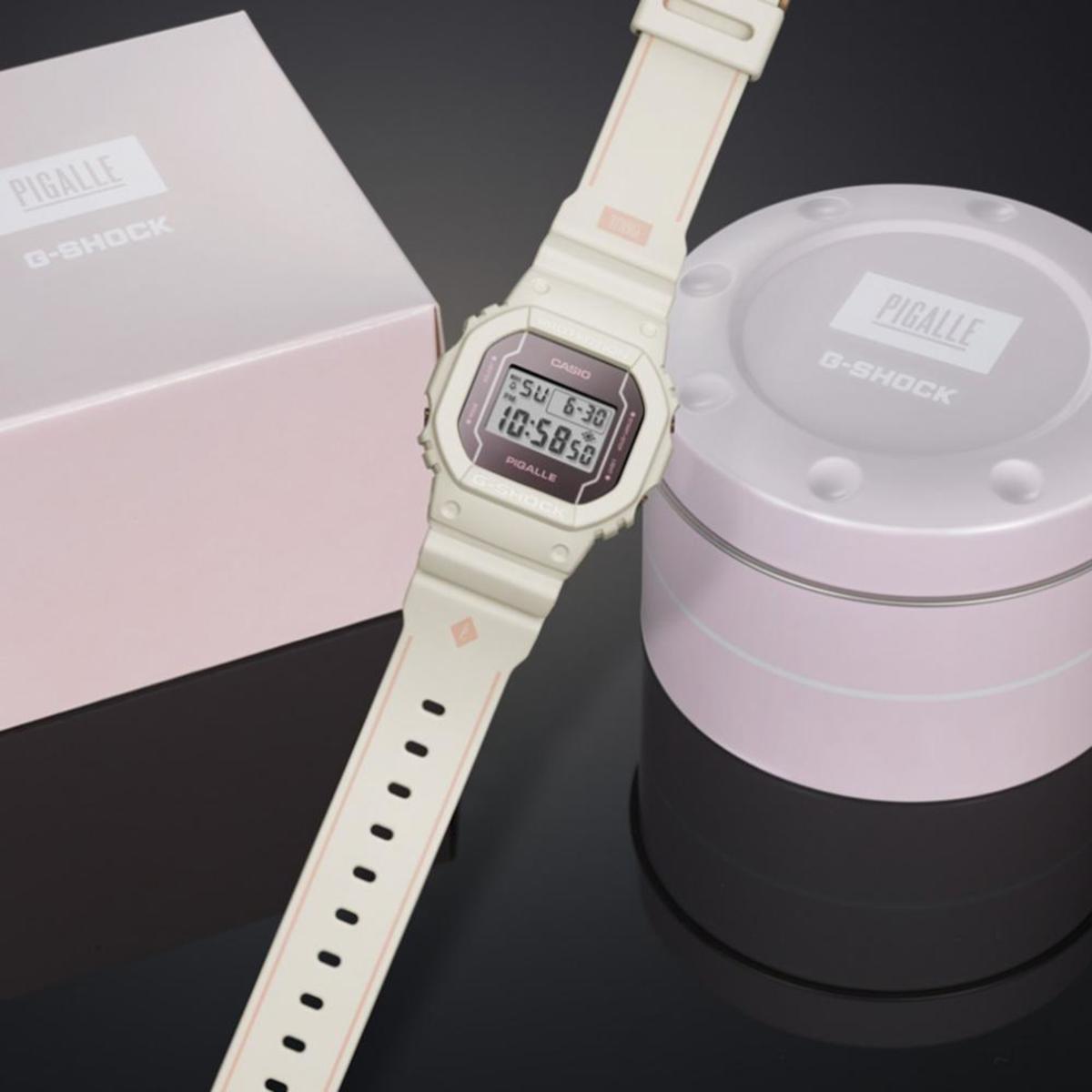 CASIO G-SHOCK X PIGALLE COLLABORATION LIMIED EDITION WHITE