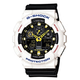CASIO G-SHOCK GA100CS-7A WHITE / BLACK