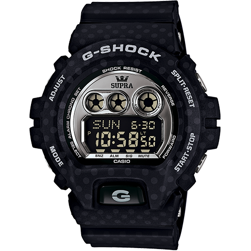 CASIO G-SHOCK x SUPRA GDX6900SP-1 GDX BLACK