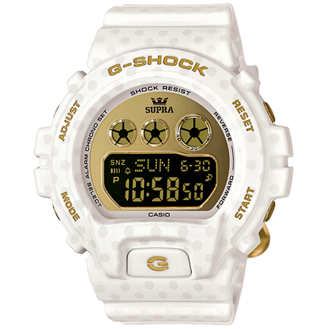 CASIO G-SHOCK GA100CS-7A WHITE / BLACK