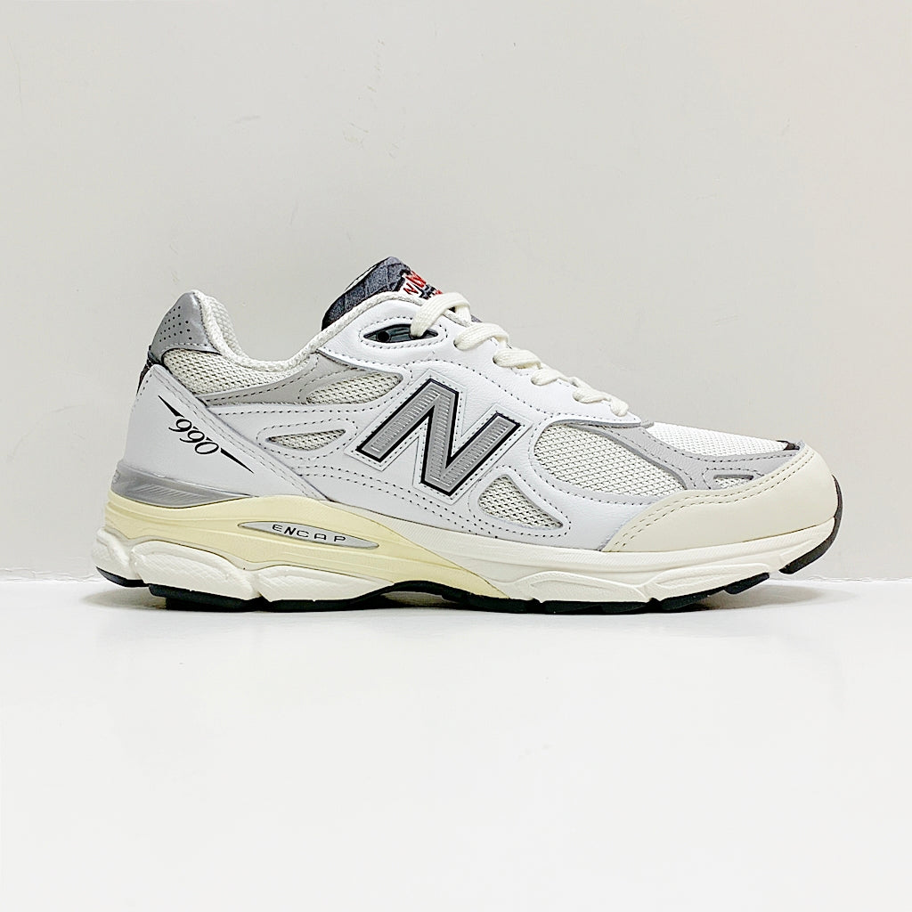 NEW BALANCE M990AL3 TEDDY SANTIS SEA SALT MEN GREY MADE IN USA M990V3