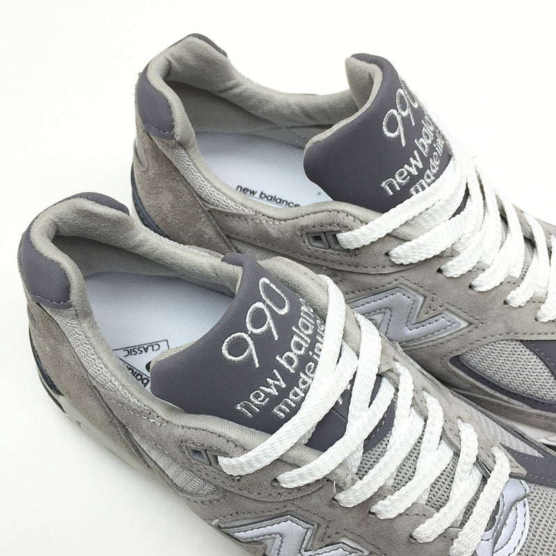 NEW BALANCE M990GR2 BRINGBACK GREY SILVER MADE IN USA M990V2