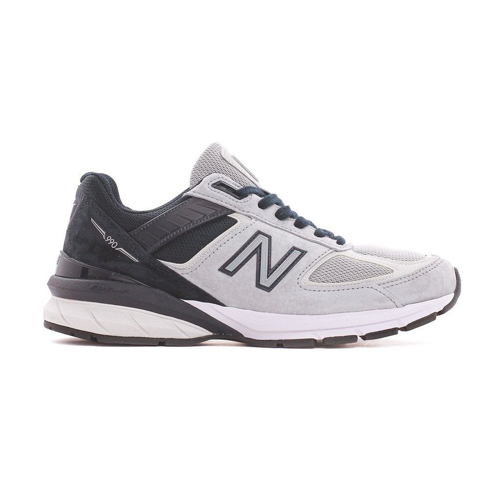 NEW BALANCE M990GT5 LIGHT GREY BLACK MEN MADE IN USA M990V5