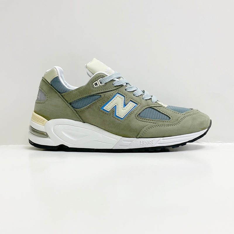 NEW BALANCE M990KBM2 GREY NUBUCK MESH MADE IN USA M990V2