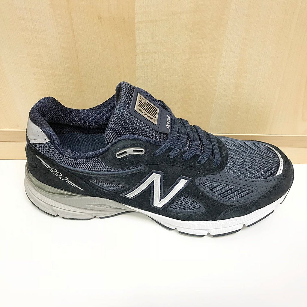 NEW BALANCE M990NV4 NAVY SILVER MADE IN USA