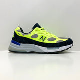 New Balance M992AF Navy Yellow Men Made In USA M992
