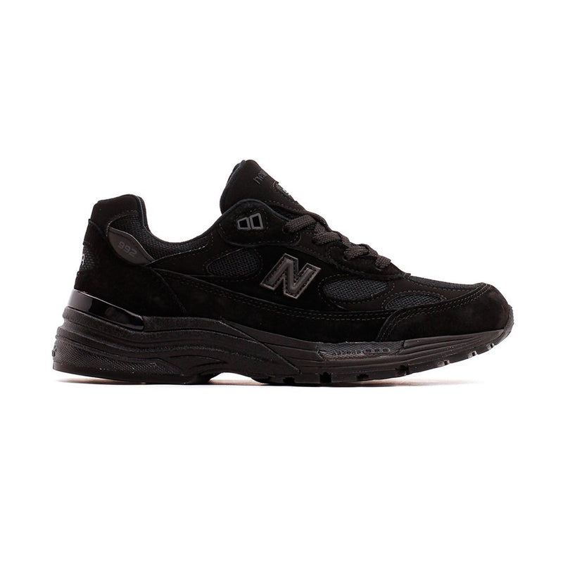NEW BALANCE M992EA ALL BLACK MEN MADE IN USA M992