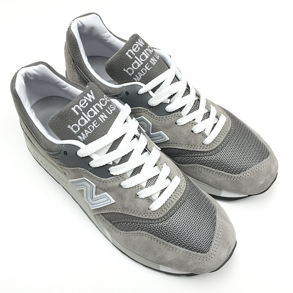 NEW BALANCE M9975GR GREY SILVER WHITE MADE IN USA – Poopoo online 