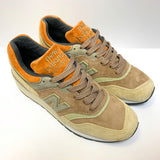 NEW BALANCE M997NAJ BROWN ORANGE MEN MADE IN USA
