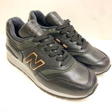 NEW BALANCE M997PAF BLACK GREY MADE IN USA HORWEEN LEATHER