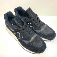 NEW BALANCE M998TCB BLACK "PONY HAIR" MADE IN USA