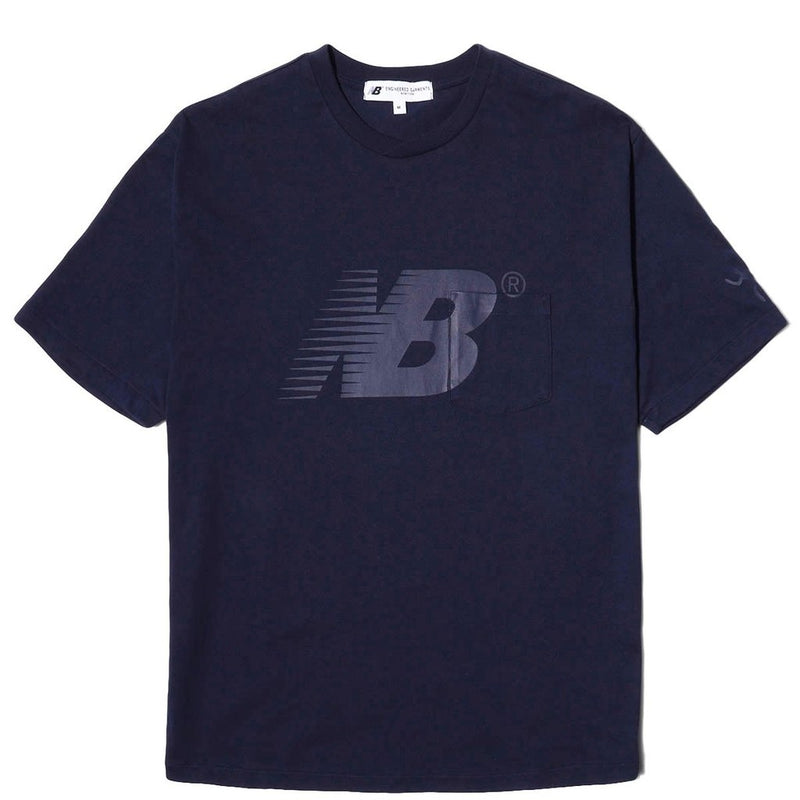 NEW BALANCE X ENGINEERED GARMENTS POCKET TEE NAVY MEN MT93675-ECL