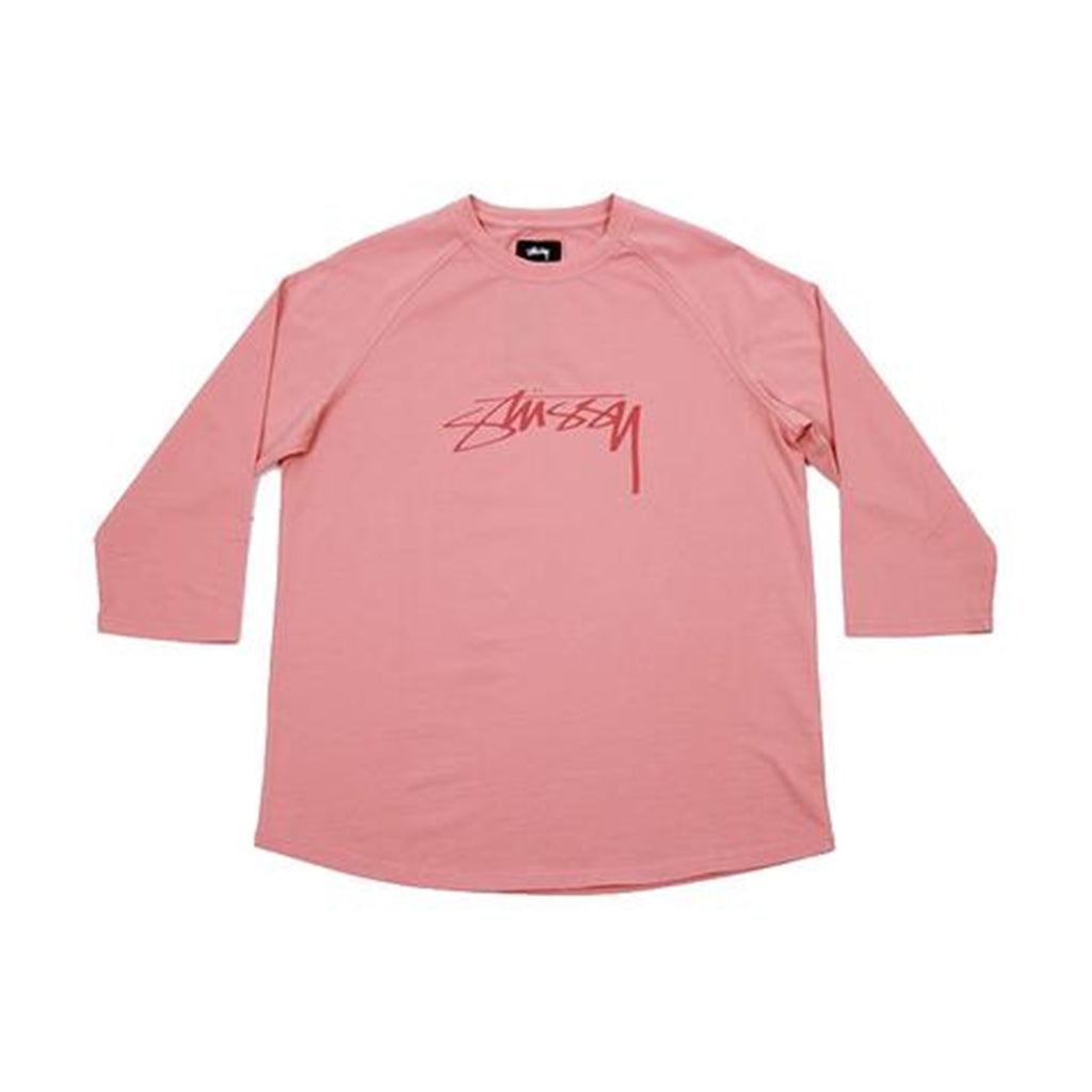STUSSY STOCK LS RAGLAN JERSEY PINK 1140058
