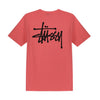 STUSSY BASIC STUSSY TEE ROSE 1904181