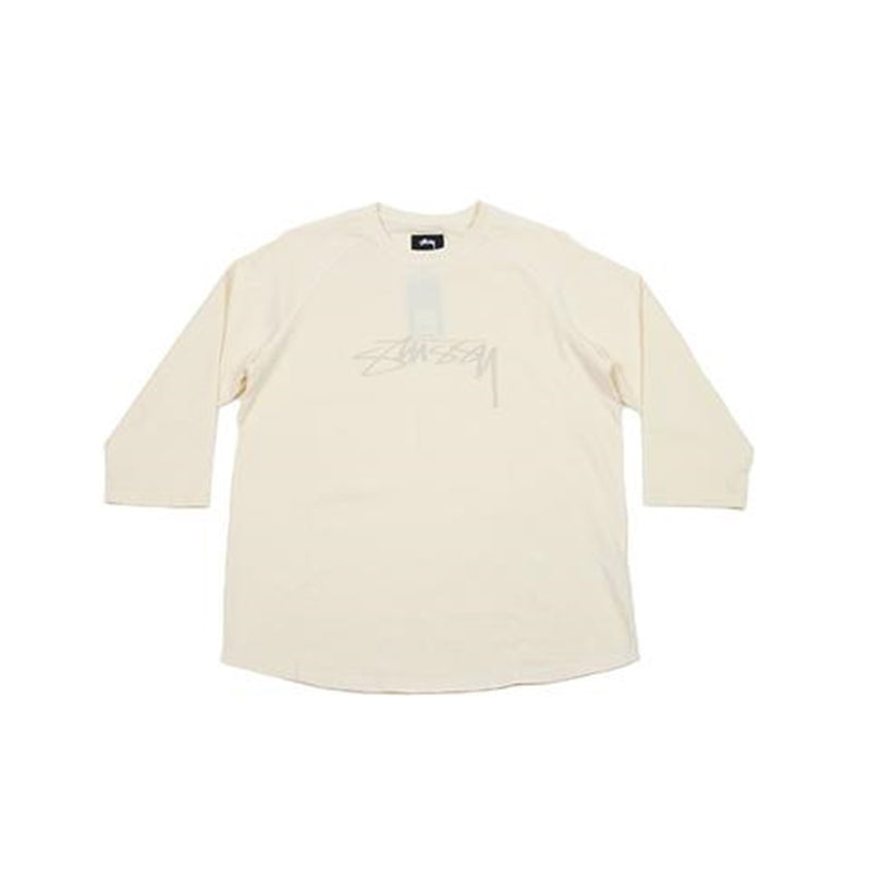 STUSSY STOCK LS RAGLAN JERSEY NATURAL 1140058